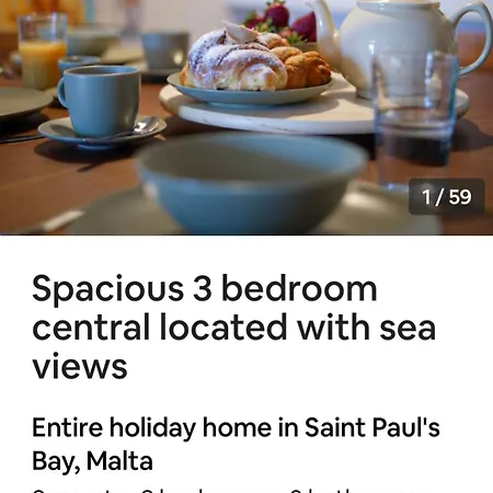 Spacious 3 Bedroom Located With Sea Views *